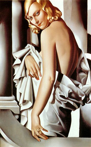 Portrait of Marjorie Ferry painting - Tamara de Lempicka Portrait of Marjorie Ferry art painting